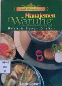 Image of Manajemen Warung : Buah & Sayur Olahan