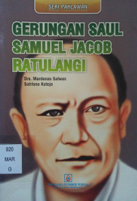 Image of Gerungan Saul Samuel Jacob Ratulangi
