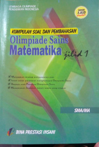Image of Kumpulan Soal dan Pembahasan Olimpiade Matematika Jilid 1