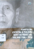 Kumpulan Catatan dan Tulisan Adat-Istiadat dll : Kalbar 1706-1950
