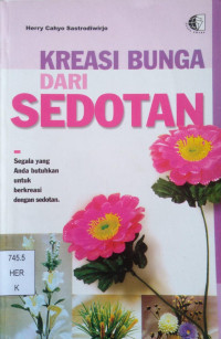 Image of Kreasi Bunga dari Sedotan