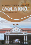 Menyikap Sejarah Keraton : Ngayogyakarta Hadiningrat Jilid 2